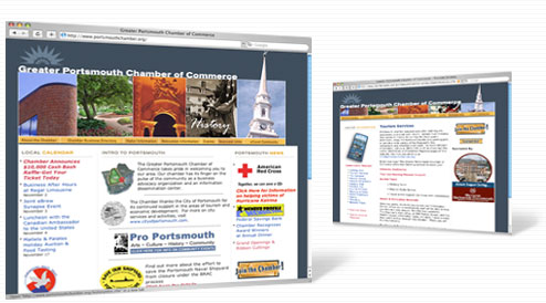 Portsmouth Chamber of Commerce web site