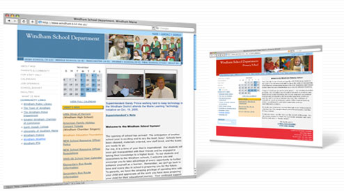 Windham, ME School District web site