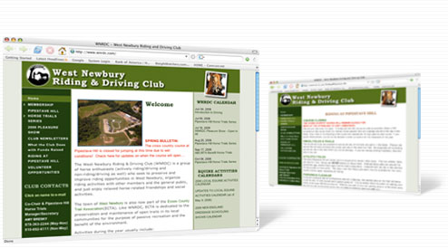 West Newbury Riding and Driving Club web site